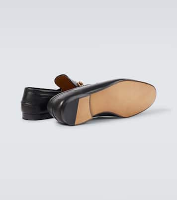 Gucci Jordaan Horsebit leather loafers | Gucci