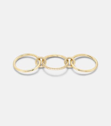 Anello Sonny in oro 18kt con diamanti | Spinelli Kilcollin