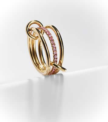 18kt yellow gold ring with sapphire | Spinelli Kilcollin
