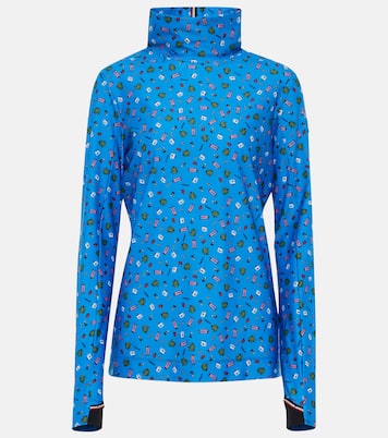 x Naj-Oleari 3 Moncler Grenoble printed turtleneck ski top | Moncler Genius