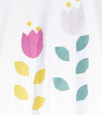 Robe imprimée en coton | Il Gufo