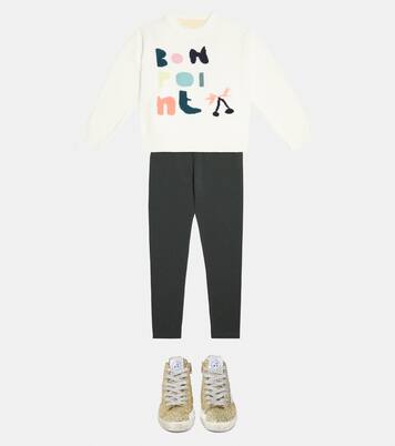 Anumati intarsia-knit cotton sweater | Bonpoint