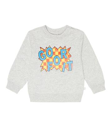 Baby printed cotton sweatshirt | Stella McCartney Kids