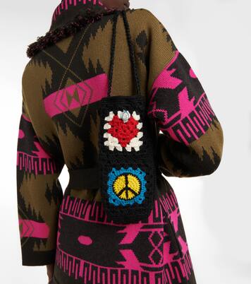 Positive Vibes wool bottle holder | Alanui