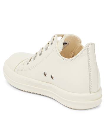 Strobe leather sneakers | Rick Owens Kids