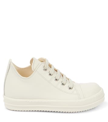 Strobe leather sneakers | Rick Owens Kids