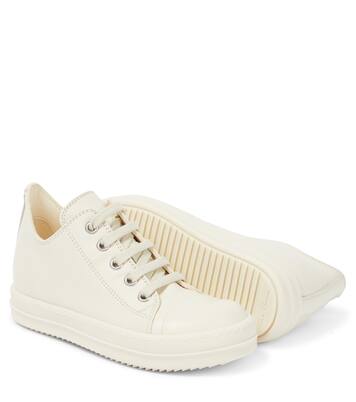 Strobe leather sneakers | Rick Owens Kids