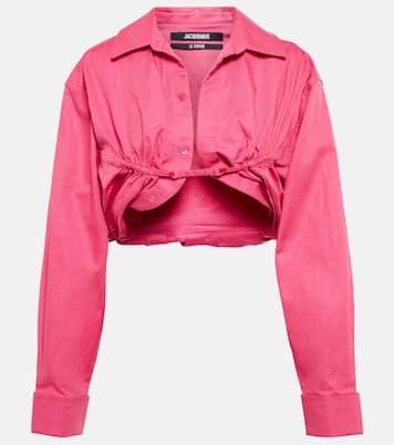 Cropped-Top La Chemise Machou | Jacquemus