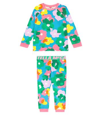 Printed cotton sweatshirt and pants set | Stella McCartney Kids
