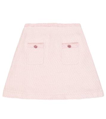 Cotton knit skirt | Self-Portrait Kids