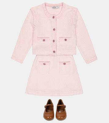 Cotton knit skirt | Self-Portrait Kids