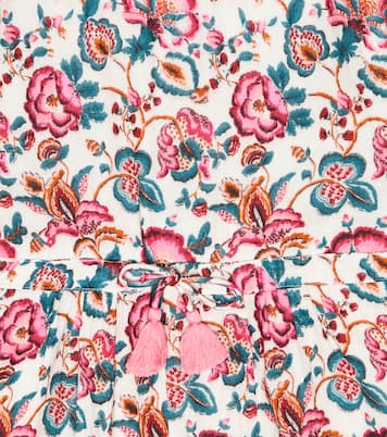Mayalia floral cotton playsuit | Louise Misha