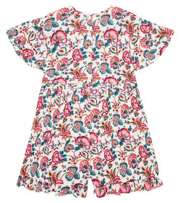 Mayalia floral cotton playsuit | Louise Misha
