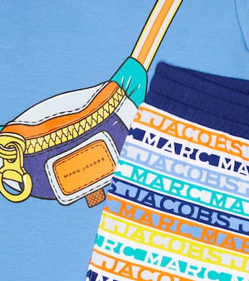 Baby cotton T-shirt and shorts set | Marc Jacobs Kids