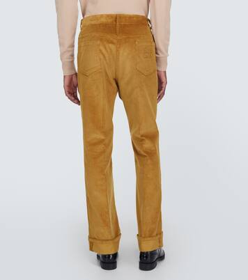 Corduroy flared pants | Miu Miu