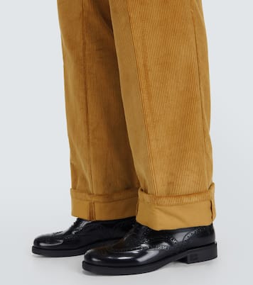 Corduroy flared pants | Miu Miu