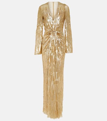 Robe Margot mit Pailletten | Jenny Packham