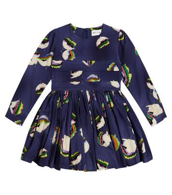 Tempo printed cotton-blend dress | Morley