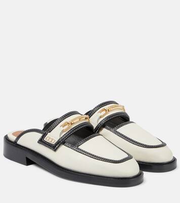 Bacall leather loafers | Zimmermann