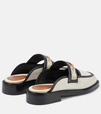 Bacall leather loafers | Zimmermann