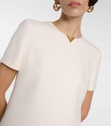 Minikleid VGold aus Crepe Couture | Valentino