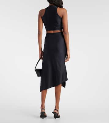 Verziertes Cropped-Top aus Jersey | Coperni