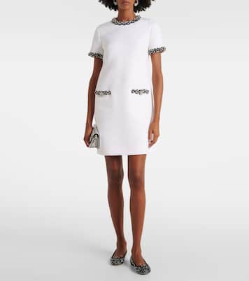 Ballerines en cuir à cristaux | Rene Caovilla