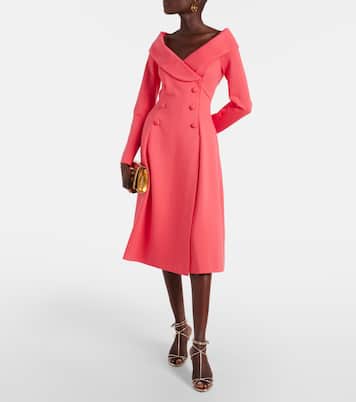 Off-Shoulder-Midikleid | Dorothee Schumacher