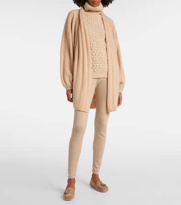Leggings Cocooning in cashmere a coste | Loro Piana