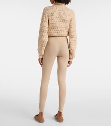Leggings Cocooning in cashmere a coste | Loro Piana