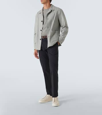 Cotton-blend chinos | Zegna