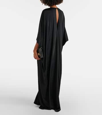 Gathered satin jersey kaftan | Tom Ford