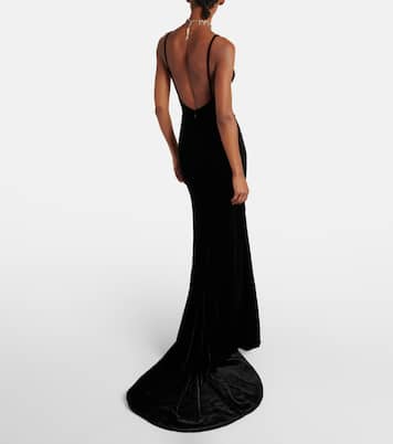 Robe aus Samt | Alessandra Rich