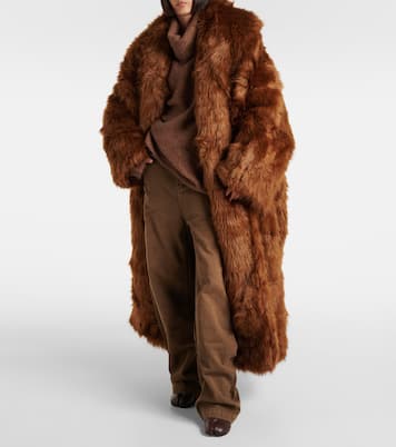 Vast faux fur coat | Entire Studios
