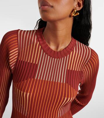 Robe midi rayée | Tod's