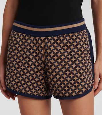 Interstella Pierre jacquard shorts | The Upside