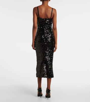 Robe midi à sequin | Dolce&Gabbana