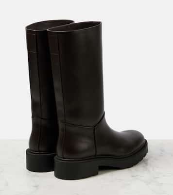 Nobilis leather boots | The Row