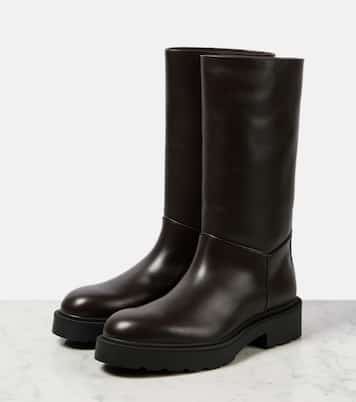 Nobilis leather boots | The Row