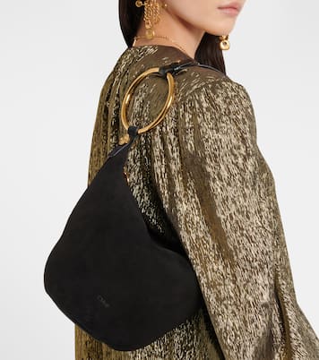 Bolso al hombro Bracelet Medium de ante | Chloé