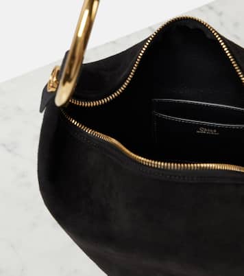 Bolso al hombro Bracelet Medium de ante | Chloé
