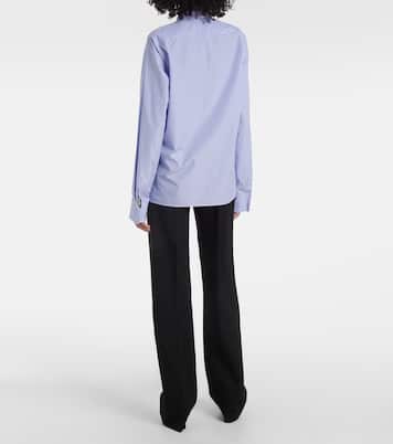 Hemd Cassandre aus Baumwollpopeline | Saint Laurent