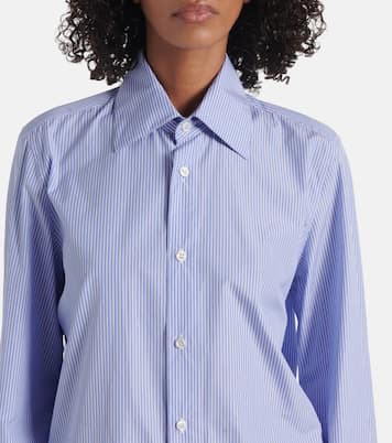 Hemd Cassandre aus Baumwollpopeline | Saint Laurent