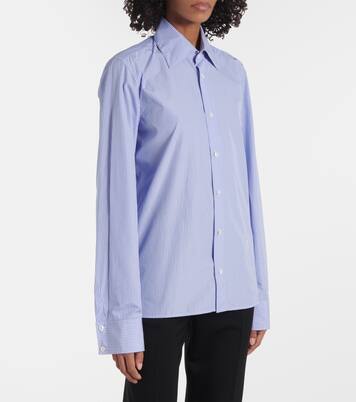 Hemd Cassandre aus Baumwollpopeline | Saint Laurent