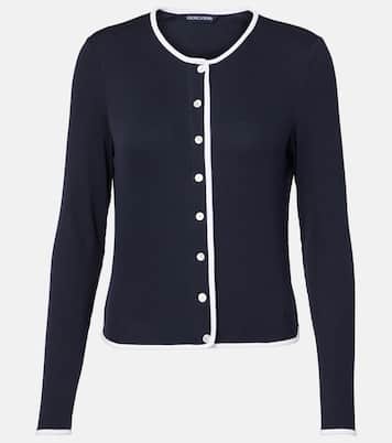 Wilmer cotton-blend cardigan | Veronica Beard