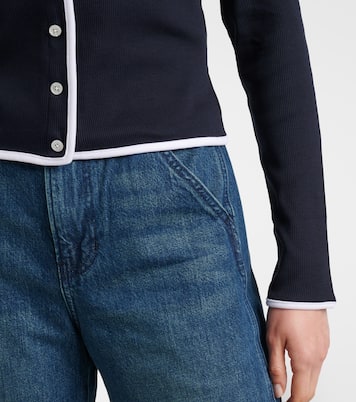 Wilmer cotton-blend cardigan | Veronica Beard