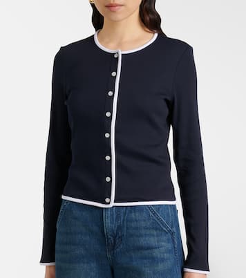 Wilmer cotton-blend cardigan | Veronica Beard
