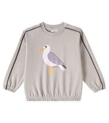 Seagull cotton jersey sweatshirt | Mini Rodini