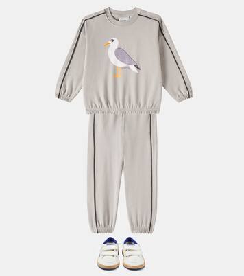 Seagull cotton jersey sweatshirt | Mini Rodini