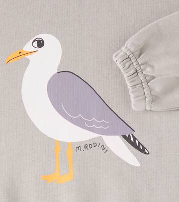Seagull cotton jersey sweatshirt | Mini Rodini